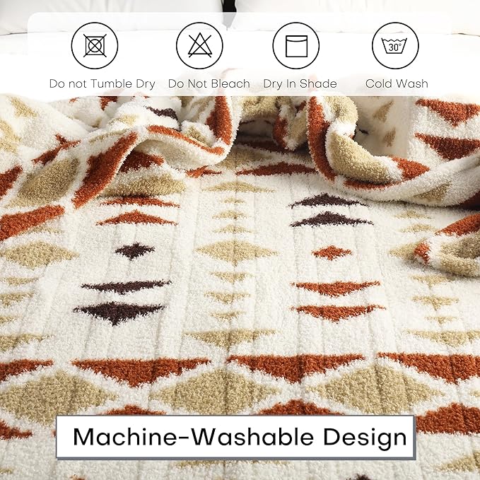 Electric Heated Blanket Full Size 72"x84" - Double-Sided Plush Fabric, 6 Heat Settings & 10 Hours Auto Off, Machine Washable - Sand Glass