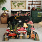 Feelyou Kids Mushroom Bedding Set Natural Wild Fungus Comforter Set for Kids Boys Girls Botanical Plants Duvet Set Butterfly Comforter 1 Comforter Set with 2 Pillowcases Full Size