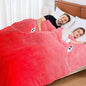 Heated Electric Blanket Queen,Warm Winter Birthday Gifts for Women Her Grandma–Faux Fur with Soft Sherpa,10 Heat Settings,5 Time Settings with Fast Heating, 84x90, Ruby Wine