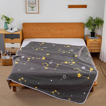 WenBags Bed Pads for Incontinence Washable 40 * 60,Large Reusable Waterproof Mattress Protector Pad,Pee Pads for Adults Elderly Pets or Kids Bed Wetting Protection, Hospital (Twin/Full)