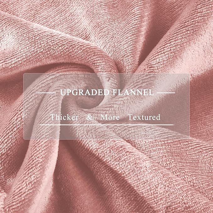 Electric Blanket King Size, Super Soft Cozy Upgraded Flannel Heated Blanket Dual Control with 5 Heating Levels & 10 Hours Auto Off, Fast Heating & Overheat Protection, 100" x 90", Candy Pink