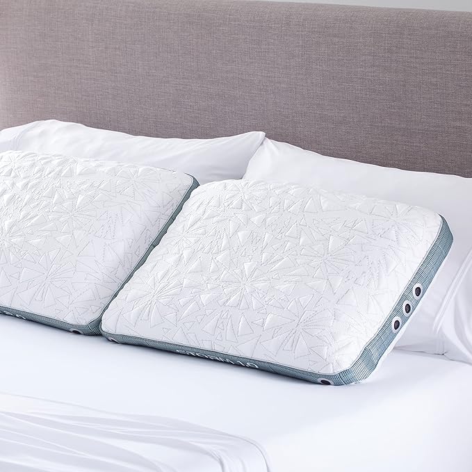 Bedgear Storm Performance Pillow 3.0 – Cooling Bed Pillow for Hot Sleepers, Medium Firm Support for All Sleep Positions – Dual-Sided Comfort, Breathable Air-X Mesh, Washable Ver-Tex Cover, 20” x 26”