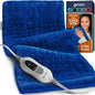 GENIANI XL Electric Heating Pad for Back Pain & Cramps Relief, Electric Throw, Birthday Christmas Gifts for Women, Men Auto Shut Off, Machine Washable, Heat Pad for Neck & Shoulder (Space Blue)