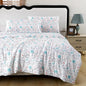 SDIII Dinosaur Comforter Twin 3 Pieces, Silky Breathable Microfiber and Spandex, Cute Dinosaur Twin Bedding Set for Boys Girls Kids and Teens