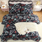 SDY 7PCS Game Console Comforter Set Queen Size Cute Printed Gamer Comforter Set for Toddler,Girls Boys and Kids, Gaming Comforter,with Comforter, Flat Sheet, Fitted Sheet and Pillowcases & Shams