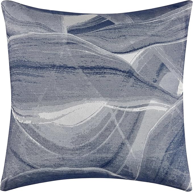 Decorative Pillow for Living Room, Sofa, Bed, Home Decoration, Commerical Enviroment - CAL117 Regulated - Pack of 2 (Down Alternative, Erling, 20" x 20")