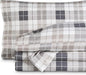 Bare Home Cotton Flannel Sheet Set Prints, 100% Cotton, Velvety Soft Heavyweight - Double Brushed for Softness & Comfort - Deep Pocket - Bed Sheets - Cotton - Flannel - Printed (King, Quarry Plaid)