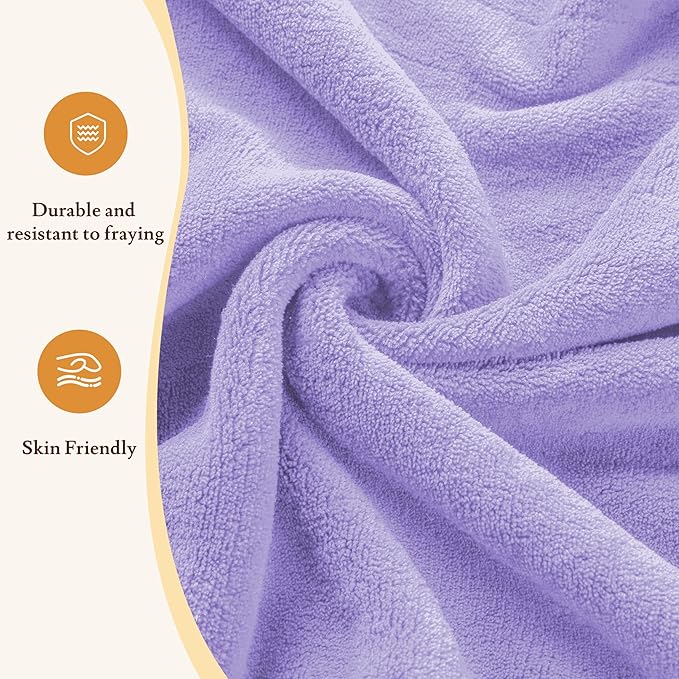 Electric Heated Blanket 90"x100" King Size - 4 Heat Settings & Dual Controllers, 10H Auto Shut Off, Ultra-Soft Coral Fleece Heated Blanket with Overheat Protection, Light Purple
