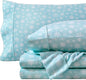 Bare Home Flannel Sheet Set Prints, 100% Cotton, Velvety Soft Heavyweight - Double Brushed Flannel for Extra Softness & Comfort - Deep Pocket - Bed Sheets (Twin XL, Snowdrift)