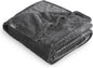 Bare Home Textured Fleece Blanket - King Size - Ultra-Soft Lightweight for Bed, Sofa, and Couch - Luxury Microplush - Cozy Warm Blanket (King, Chevron Grey)