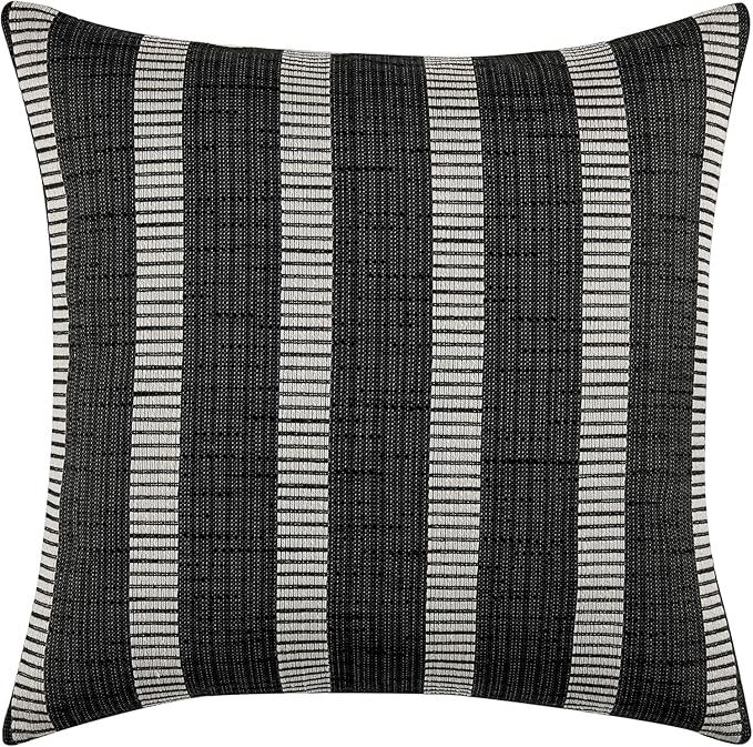 Decorative Pillow for Living Room, Sofa, Bed, Home Decoration, Commerical Enviroment - CAL117 Regulated - Pack of 2 (Down Alternative, Waterman, 18" x 18")