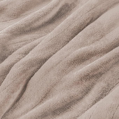Electric Heated Blanket Throw Size, 50" x 60" Heated Throw with 6 Heating Levels & 3 Hours Auto Off, Machine Washable, Camel