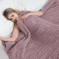 Electric Heated Blanket Full Size 72"×84" with 6 Heating Levels & 1-10Hs Auto Off, Heating Blanket Double Sided Plush Sherpa, Fast Heating, Machine Washable for Christmas Gift - Light Purple