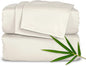 Pure Bamboo Short Queen Sheets for RV Camper (60"x75") - Genuine 100% Organic Viscose Derived from Bamboo Bed Sheet Set, Soft & Cooling, 2 Year Quality Promise (Short Queen, Ivory)