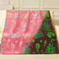 Glow in The Dark Castle Blanket,Castle Gifts Toys for Girls,Birthday Presents Decor for Kids Age 3-14 Year Old Daughter Teen Child Toddler Soft Luminous Christmas Bedroom Throw Blanket 50"x60"