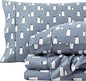 Bare Home Flannel Sheet Set Prints, 100% Cotton, Velvety Soft Heavyweight - Christmas Sheets - Double Brushed Flannel for Extra Softness & Comfort - Deep Pocket - Holiday Sheets (Twin XL, Penguin)