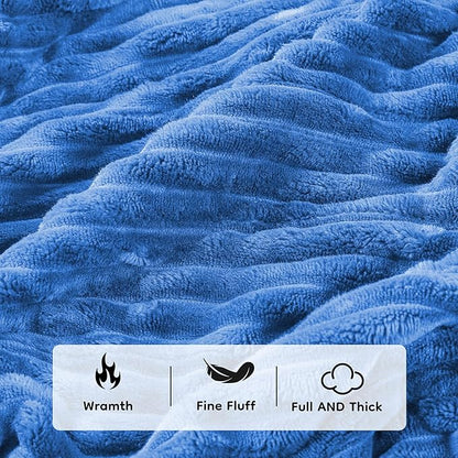 Heated Blanket 72" x 84" Full Size Flannel Fabric with 10 Heating Levels & 1-12 Hours Auto Shut Off, Breathable and Comfortable for Soft and Bed - Sky Blue