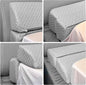 4 Modes Pillow Wedge for Headboard Gap, Foldable Bed Wedge Pillow, Bed Gap Filler King Size Fill The Gap (0-7"), Mattress Gap Filler Long Pillow Between Headboard and Mattress