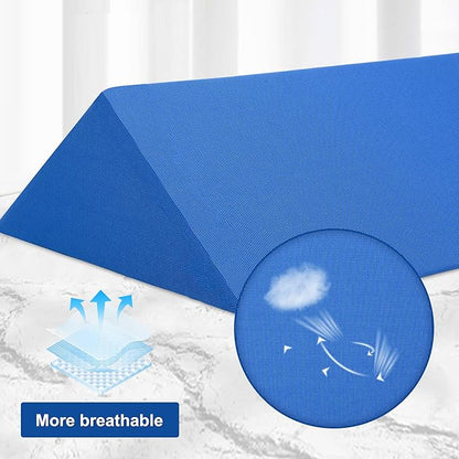 Fanwer Bed Wedges & Body Positioners (3 in 1), 40 Degree Wedges for Bed Positioning,Positioning Pillows for Elderly, Wedge Pillow for Bed Sores, Side Sleeping, After Surgery, Knees Elevated,Back Pain