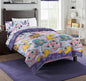 Northwest Pokemon Twin Sized Bed in a Bag Set, Pikachu Eevee Jigglypuff, Anime Bedding for Kids Boys Girls, Friendly Battle