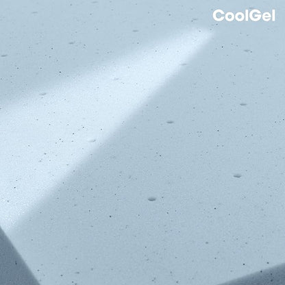 COOL GEL Memory Foam Mattress Topper, Cool Gel Infused Memory Foam, Plush and Supportive, CertiPUR Certified (3-inch, King (U.S. Standard))